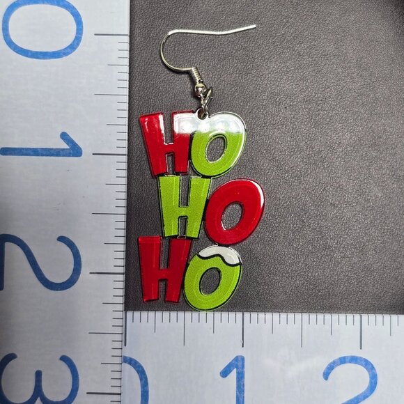 2/$15 Ho Ho Ho Christmas Earrings (NWOT) - Picture 4 of 4
